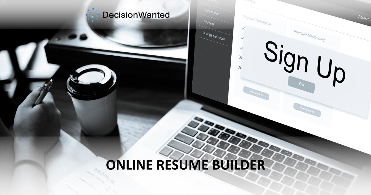 Online resume builder