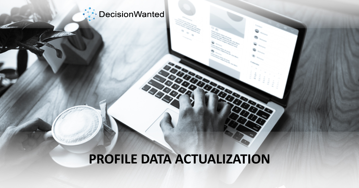 Profile data actualization