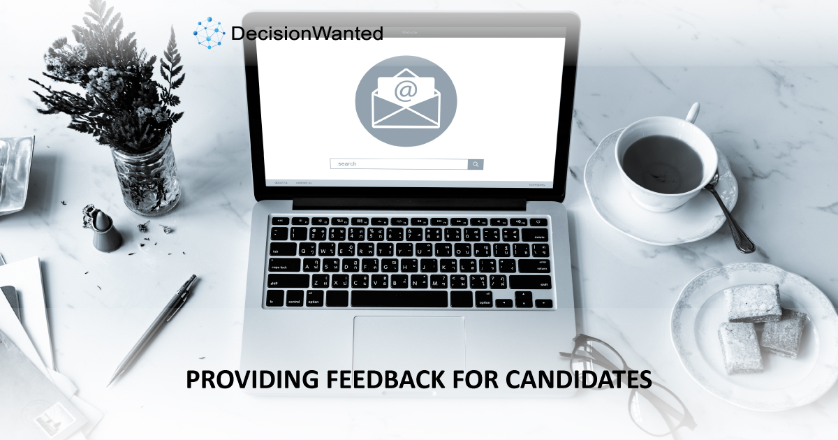Providing feedback for candidates